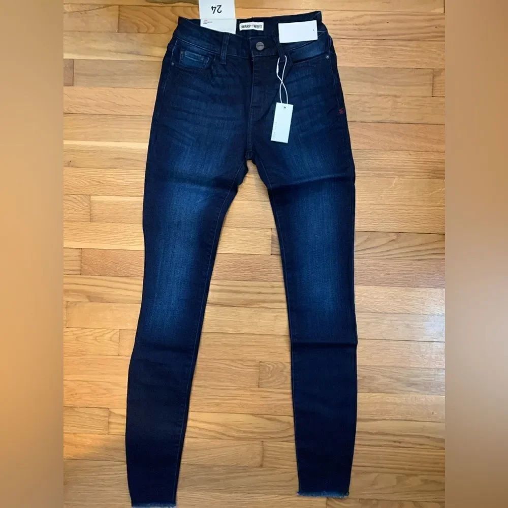 JFK Warp & Weft size 24 Skinny jeans blue